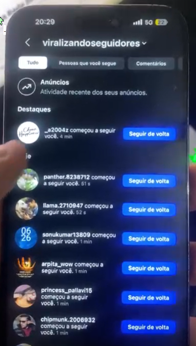 Ganhei 10k seguidores em uma semana!